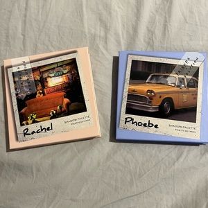 Makeup Revolution X Friends Collab Eyeshadow Palette: Rachel and Phoebe